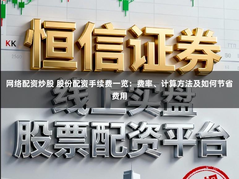 网络配资炒股 股份配资手续费一览：费率、计算方法及如何节省费用
