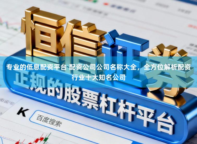 专业的低息配资平台 配资公司公司名称大全，全方位解析配资行业十大知名公司