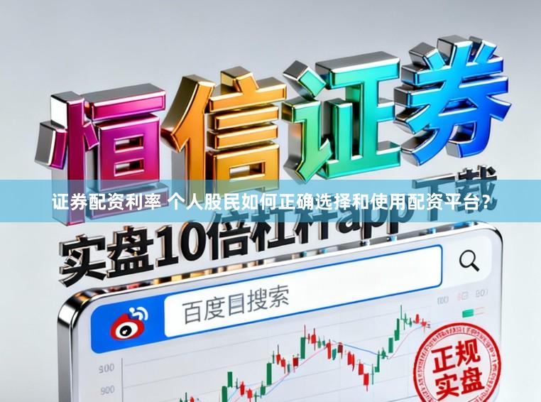 证券配资利率 个人股民如何正确选择和使用配资平台？