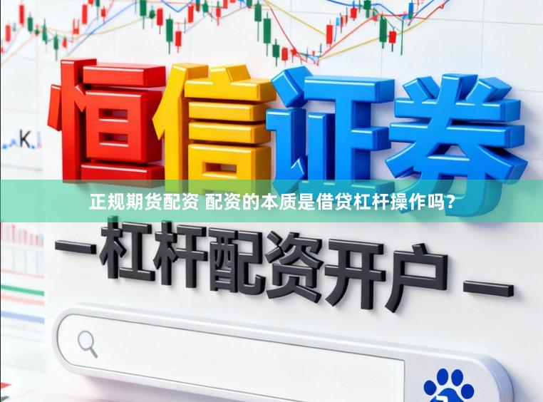 正规期货配资 配资的本质是借贷杠杆操作吗？